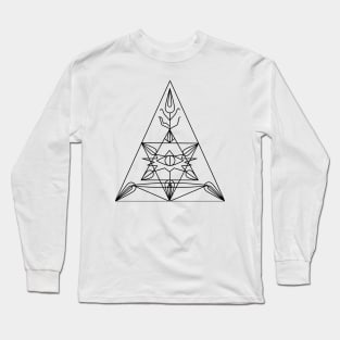 Illuminati all seeing eye Long Sleeve T-Shirt